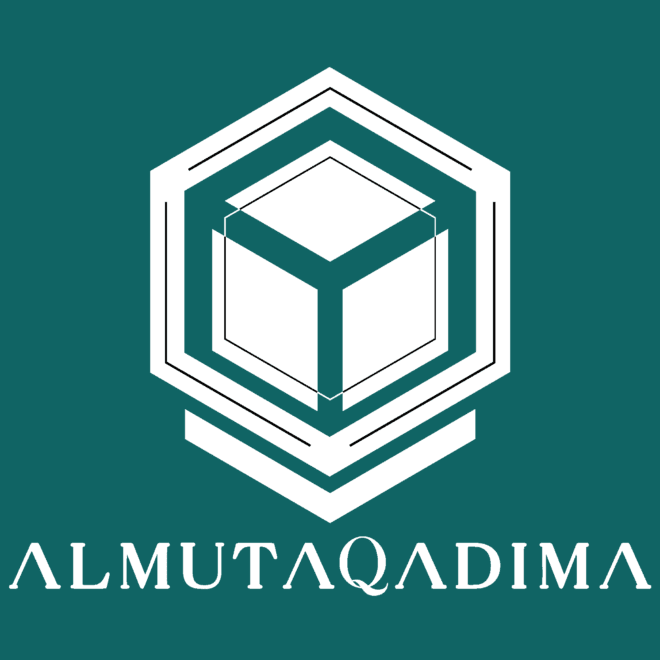 mutaqadima white logo